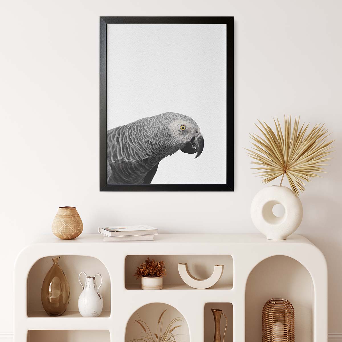 Custom Parrot Portrait From Photo 100% Watercolor Hand Painting Peekaboo