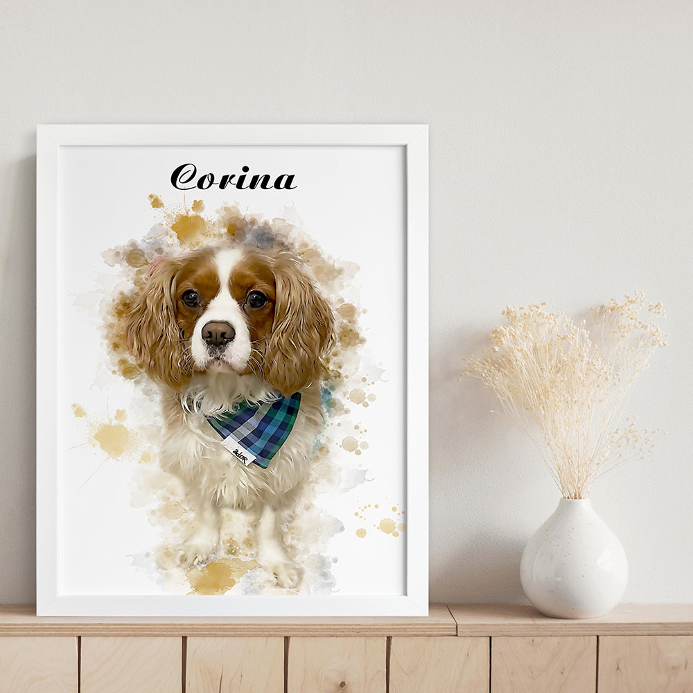 Digital Hand Painted Artwork - DIGITAL FILE ONLY