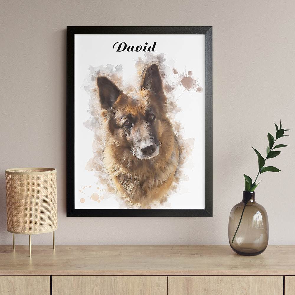 Digital Hand Painted Artwork - DIGITAL FILE ONLY