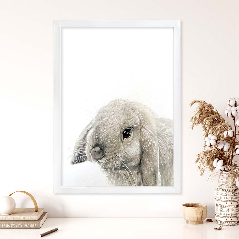 Custom Made Animal Portrait From Photo, Unique Hand Painted Watercolor Artwork