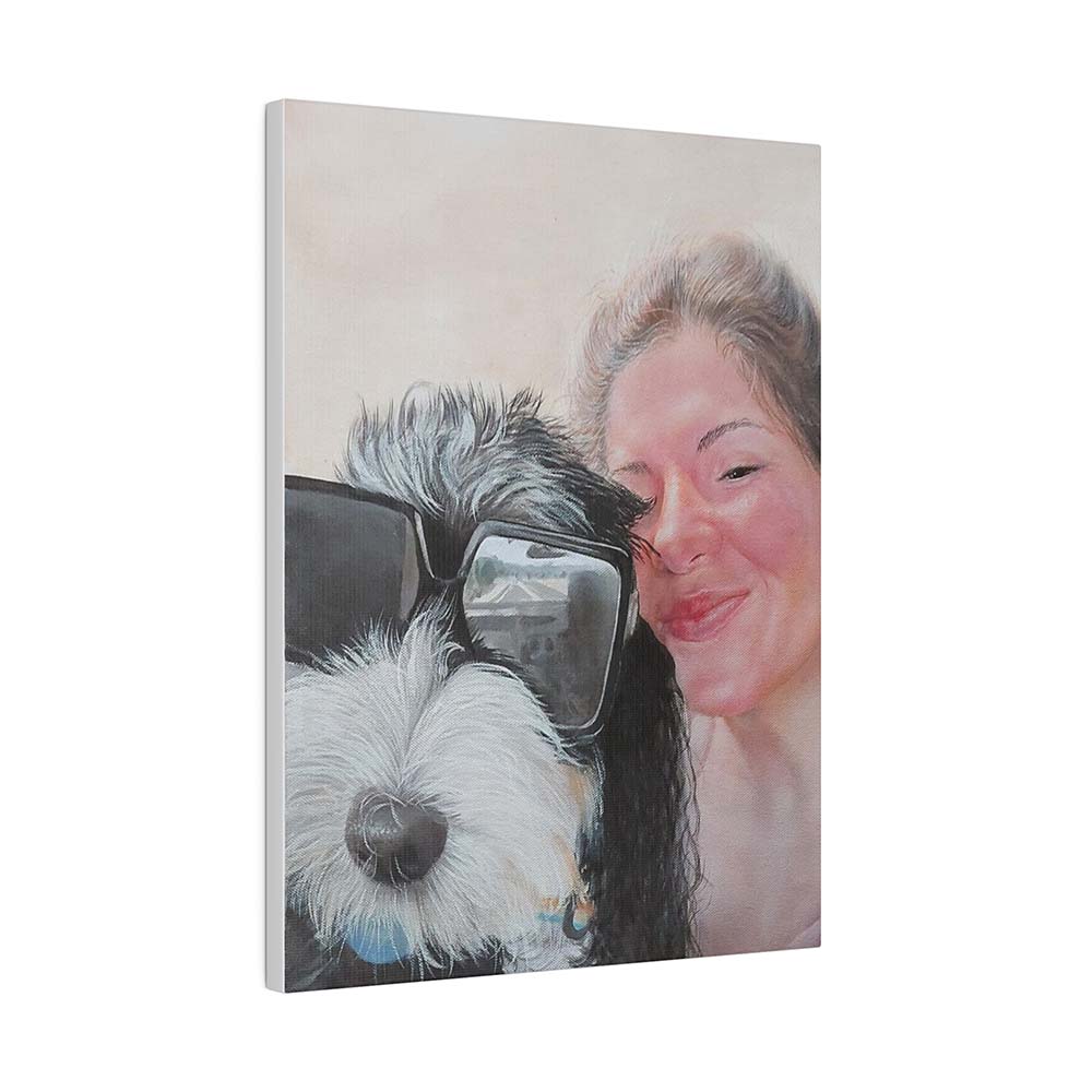 Customized OIL Portrait From Photo 100% Hand-Painted On Canvas